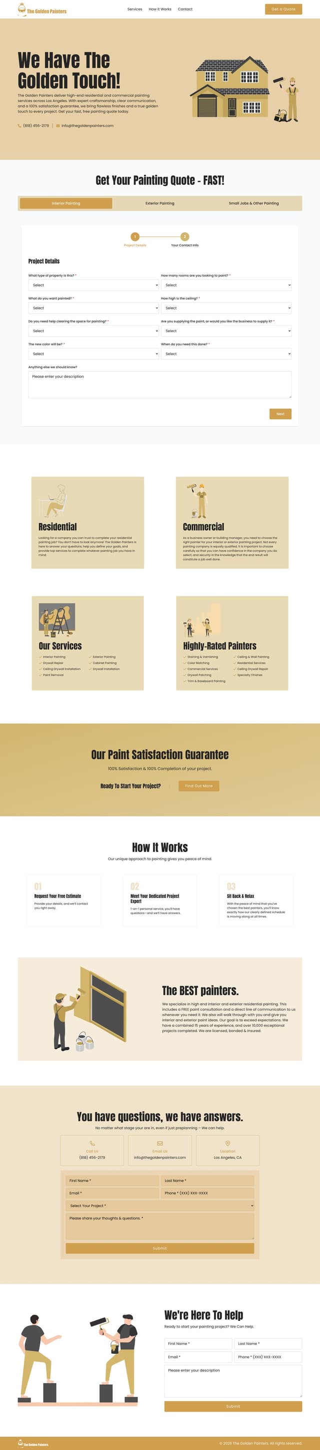 screencapture goldenpainters desktop 1