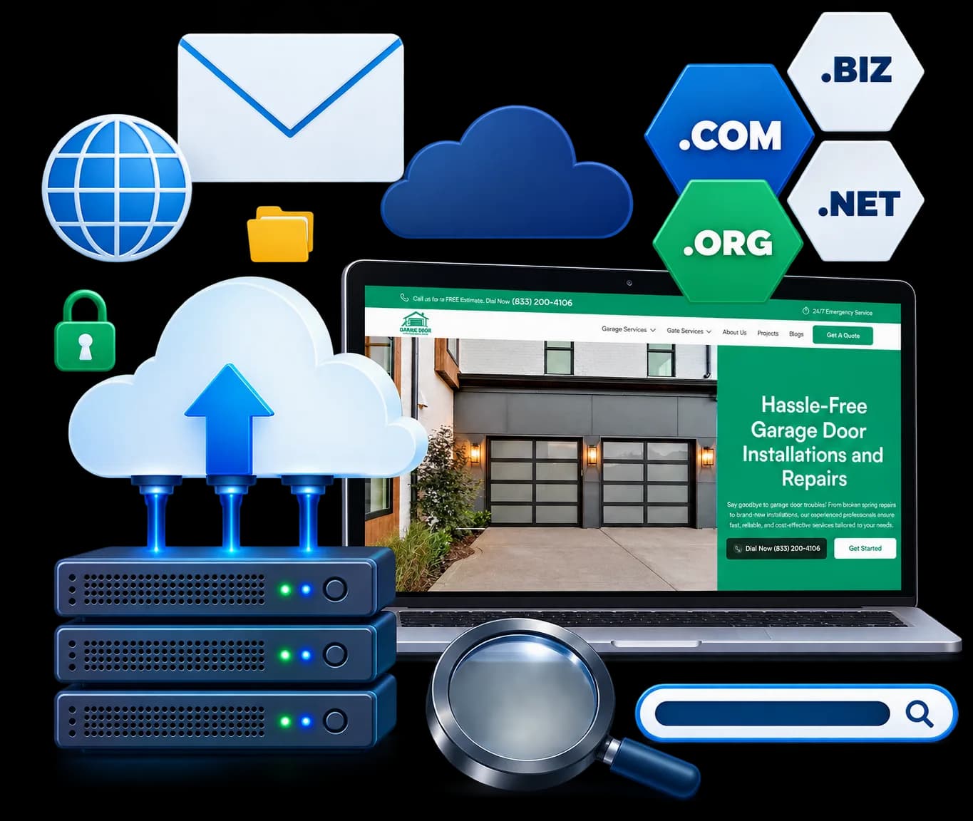 1REALTOUR complete hosting solution