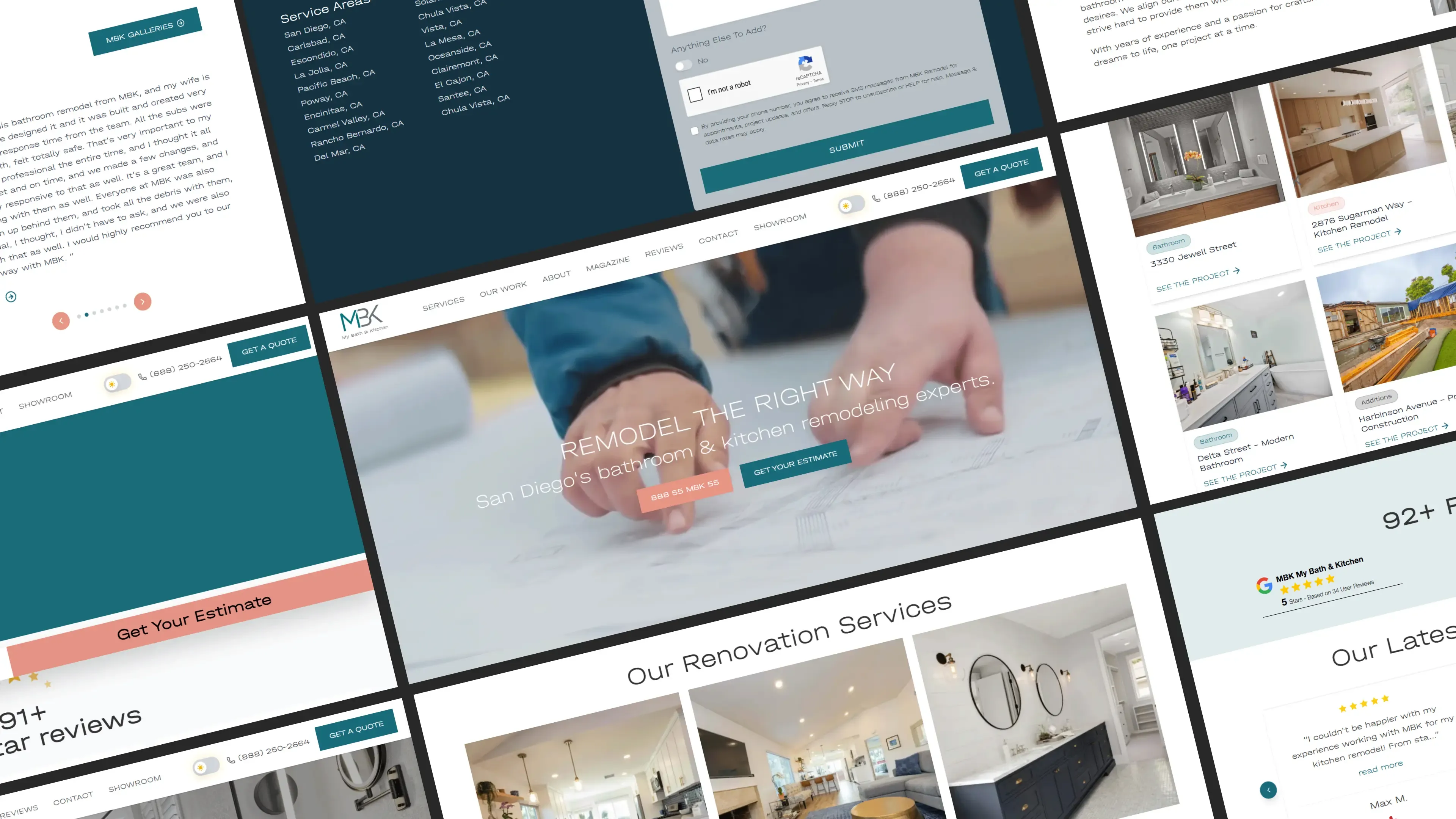 Mbk Remodel Website animation Thumbnail