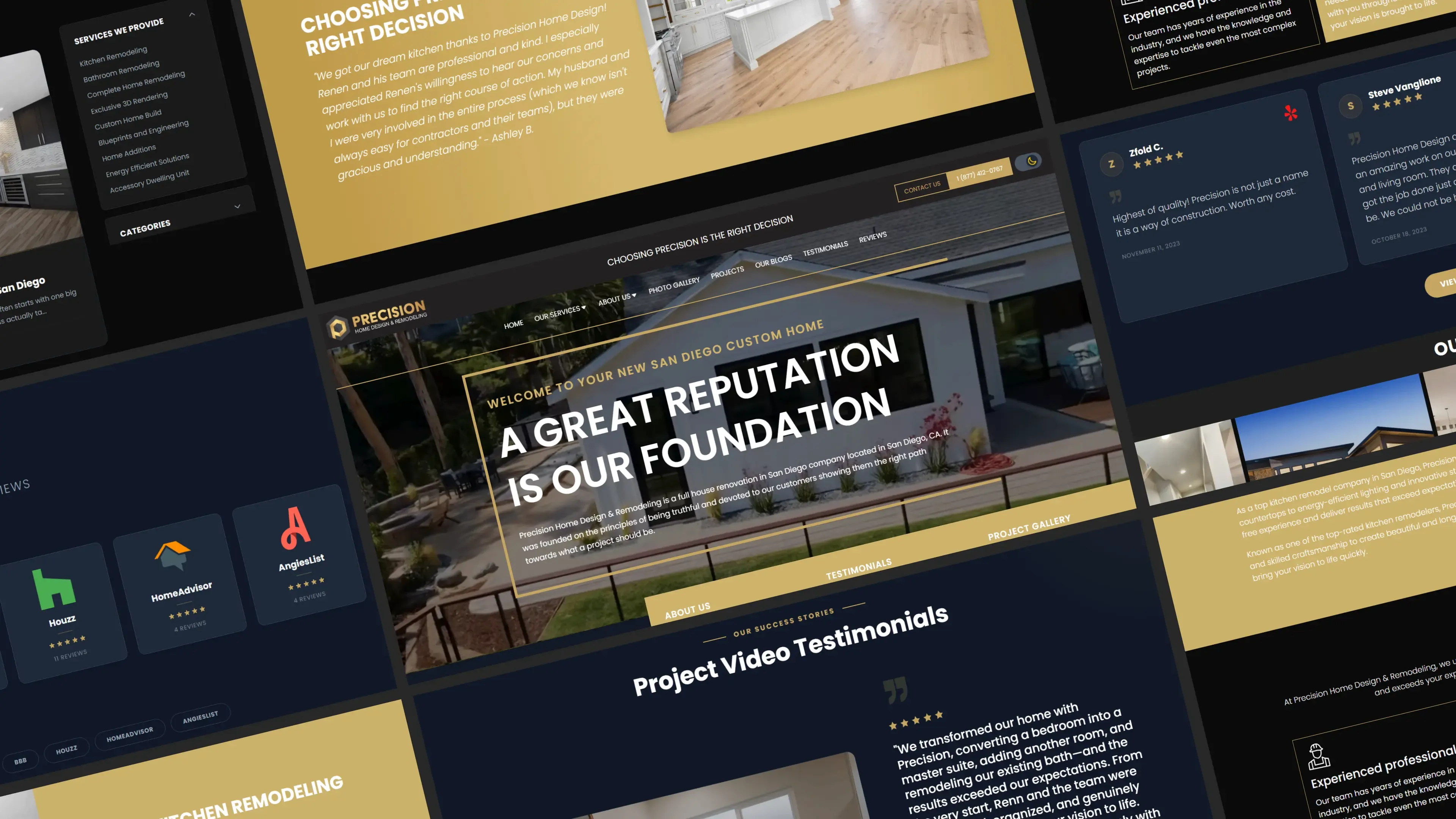 Precision Website animation Thumbnail