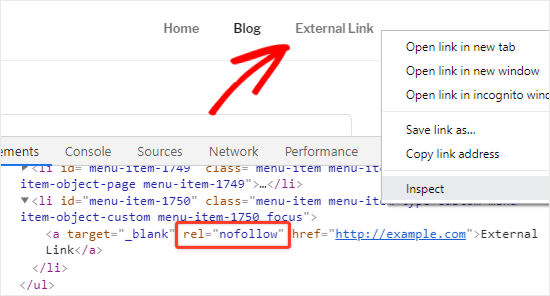 dofollow backlinks vs nofollow backlinks html tag of no follow tag