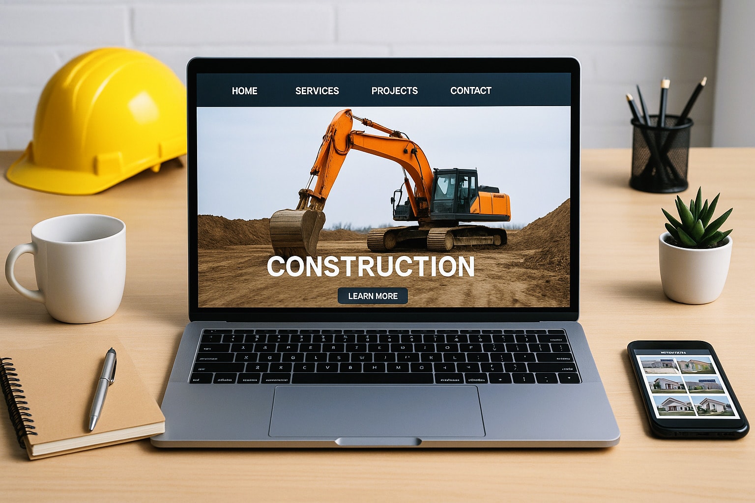 Top Website Design Tips for Construction Businesses