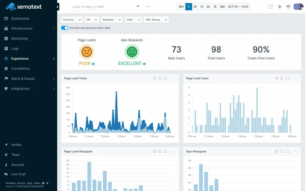 what does an seo company do monitoring website performance