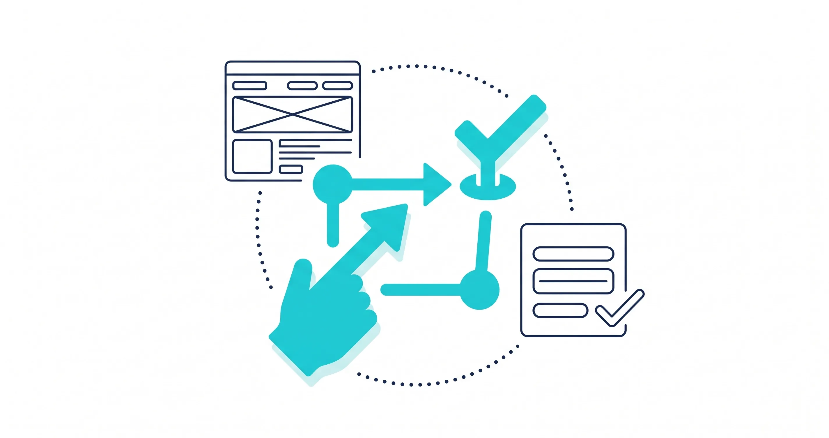 Website layout using white space to emphasize a call to action