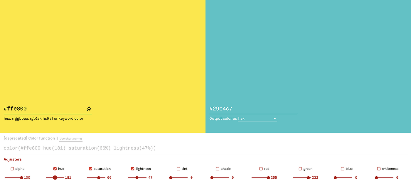 10 principles of good web design color schemes