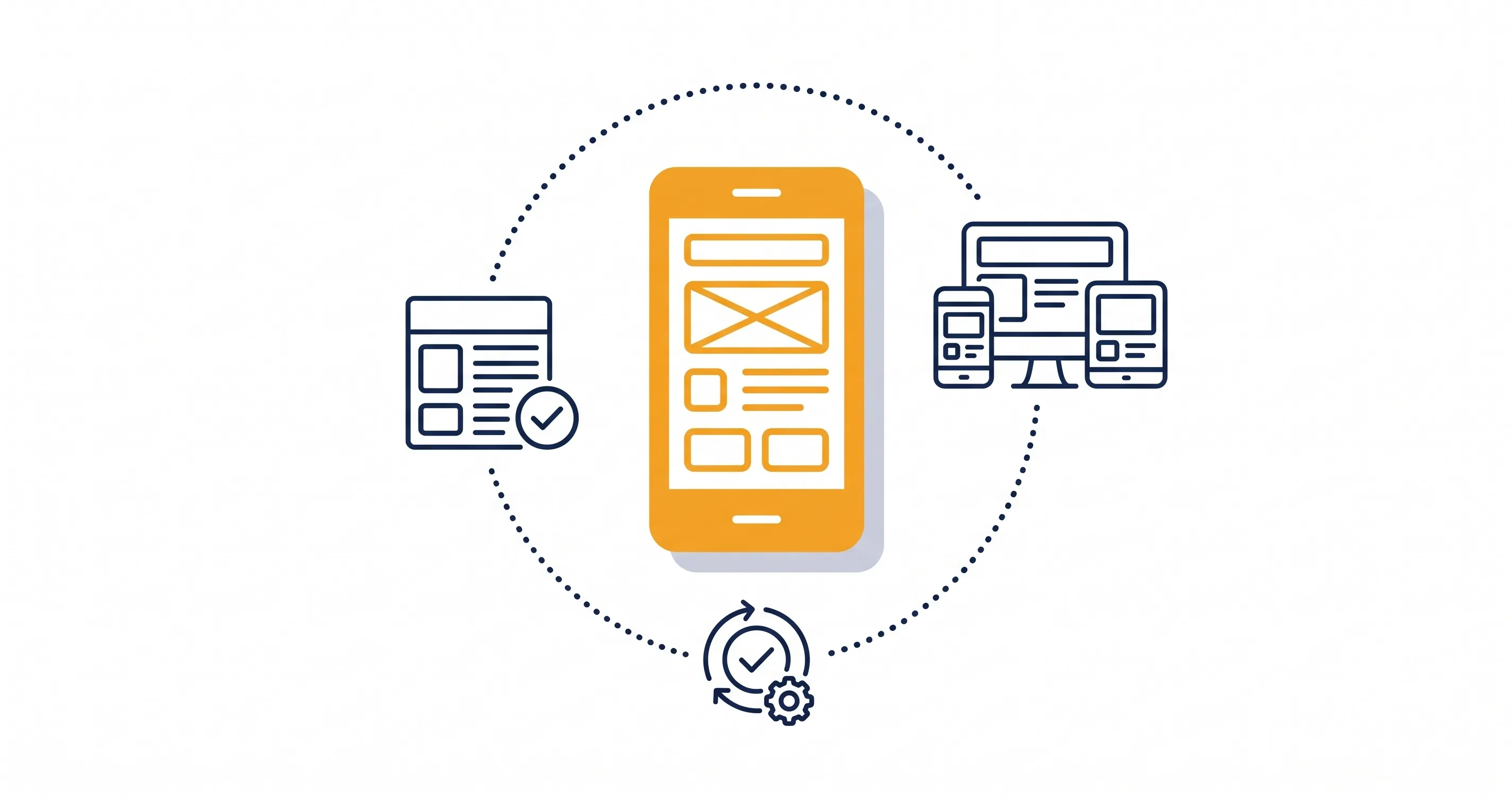 step by step implement mobile-first design