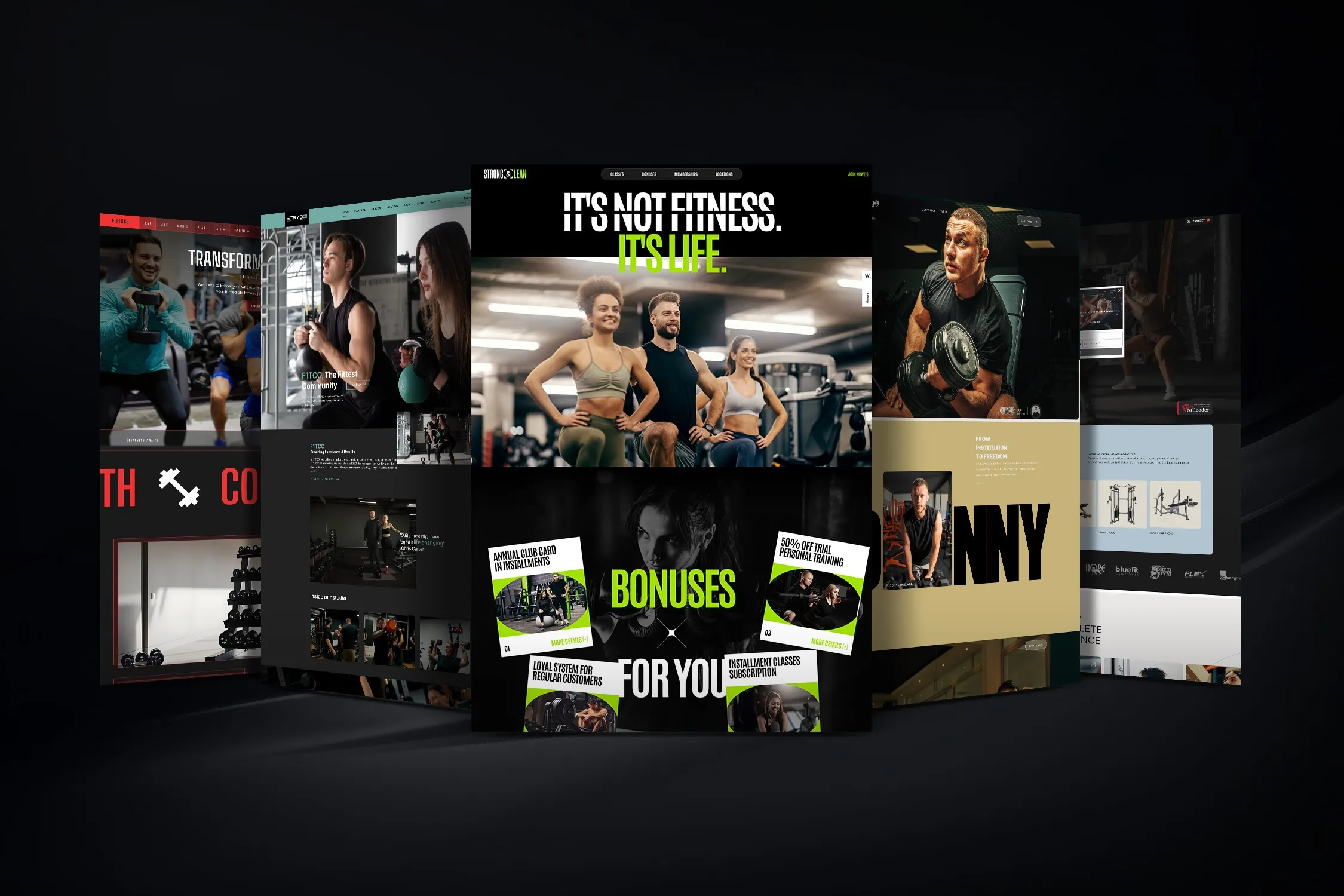 fitness wellness mockup