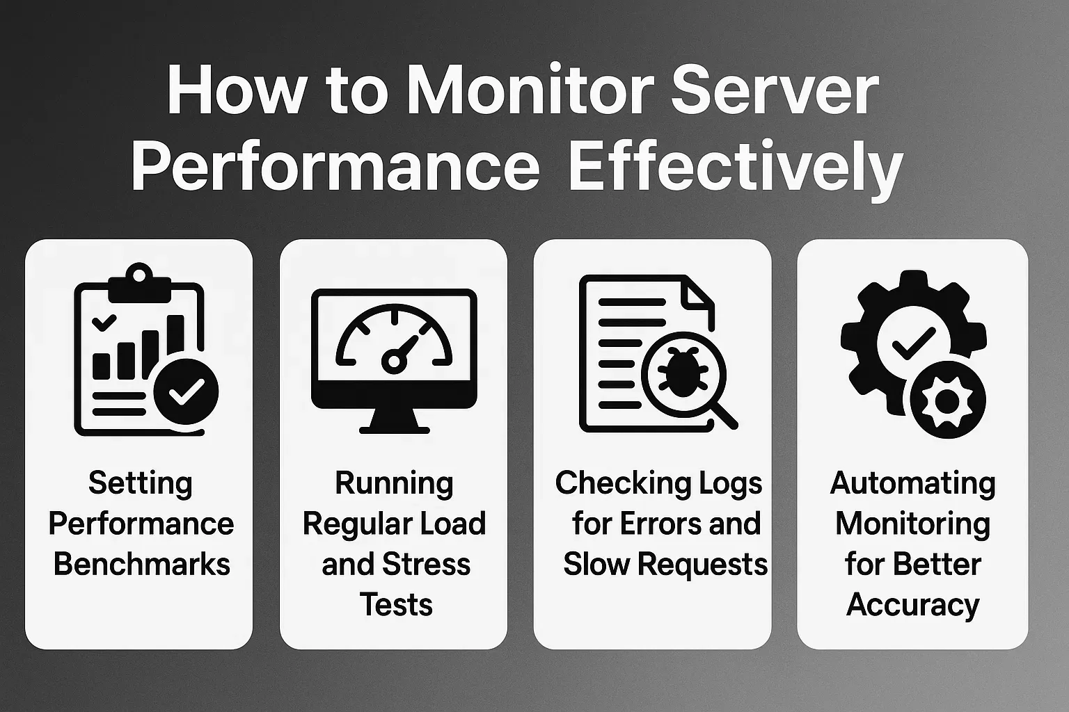 how to monitor server health and performance how to monitor server performance effectively