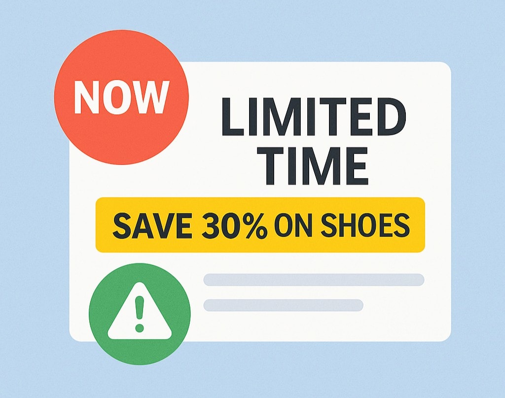 how to write click worthy google ads headlines google ads headlines create urgency