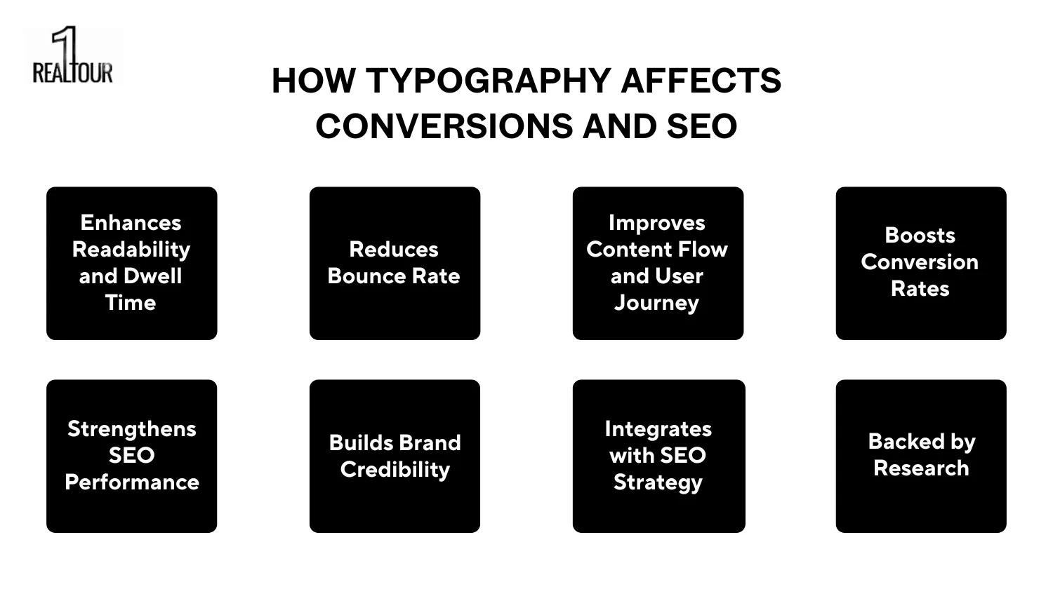 how website typography impacts user trust how typography affects conversions and seo