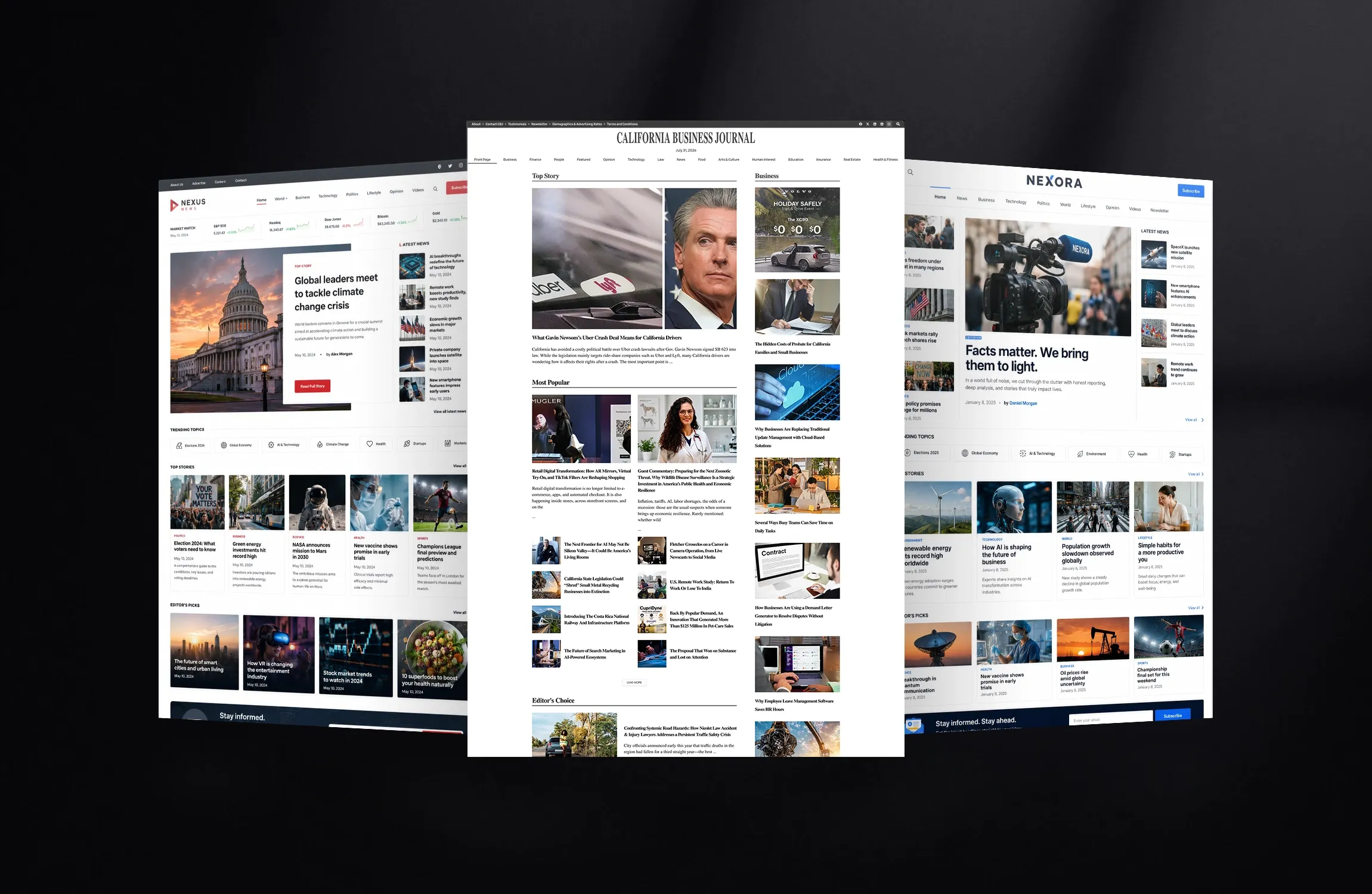 news media mockup