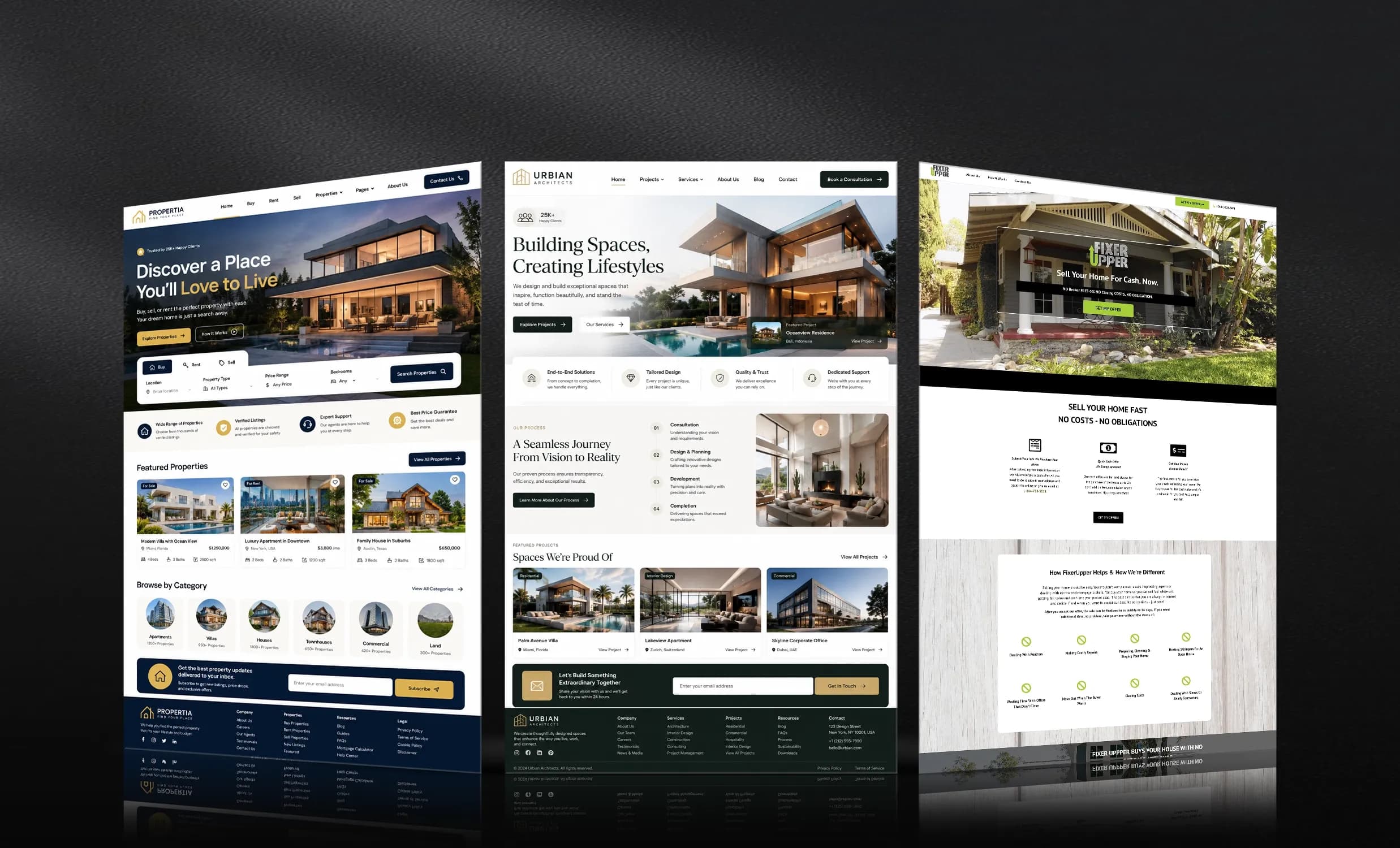 real estate mockup