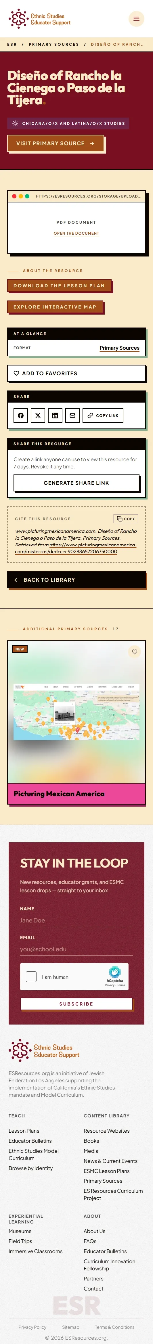 screencapture esresources org primary sources diseno of rancho la cienega o paso de la tijera 2026 10 07 05 34 27
