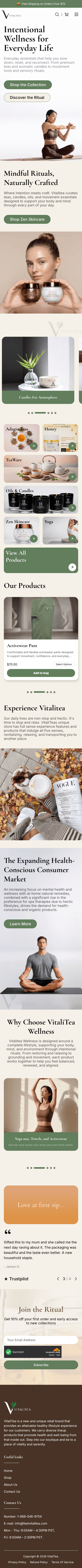 vitalitea home mobile