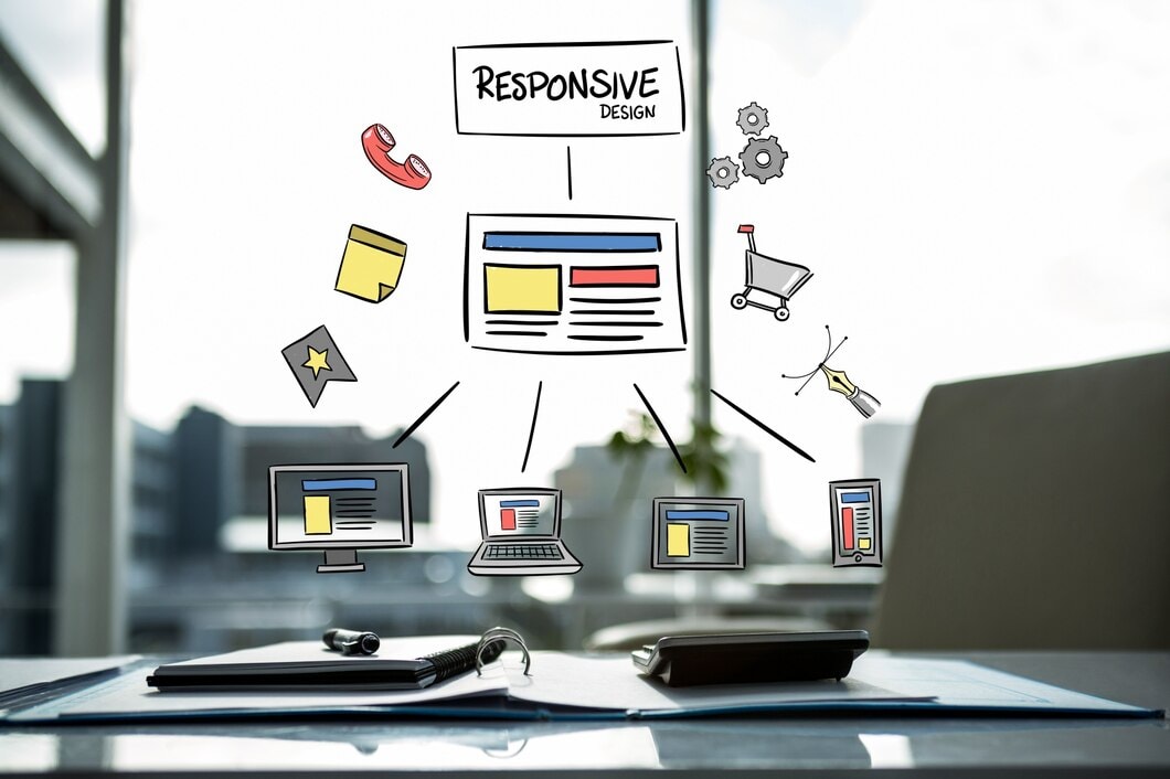 what are the types of web design responsie web design