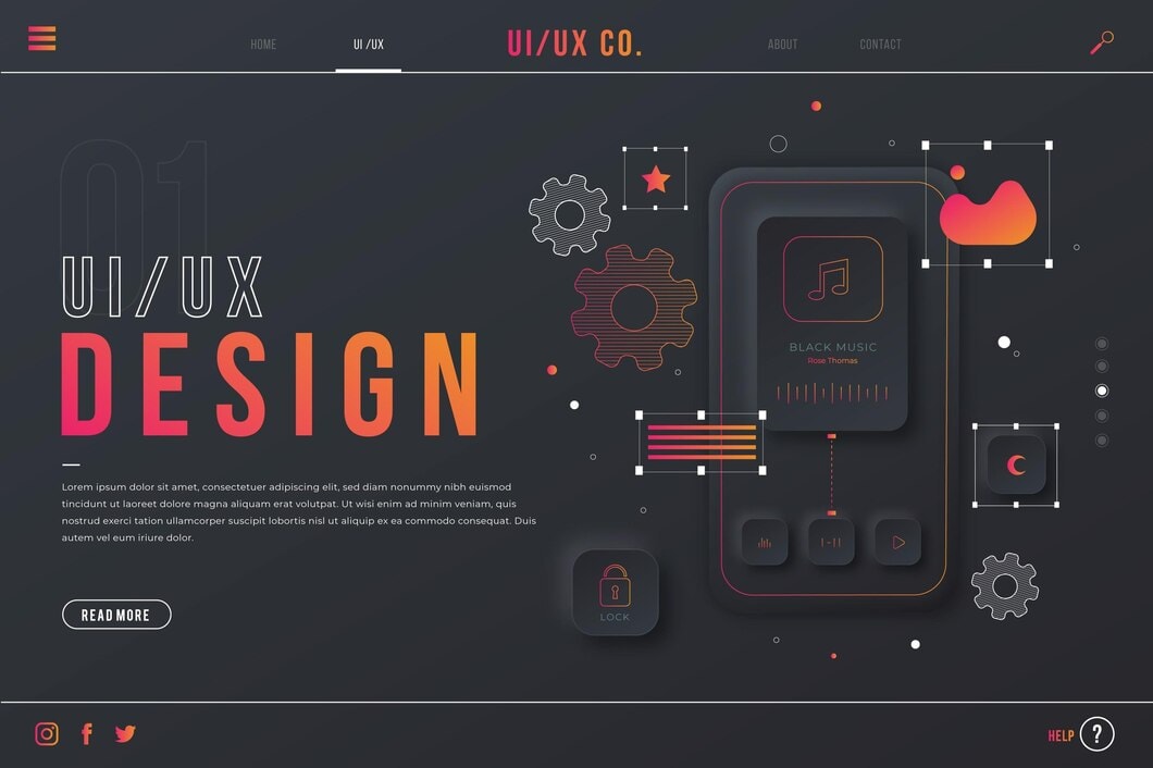what are the types of web design user interface ui design