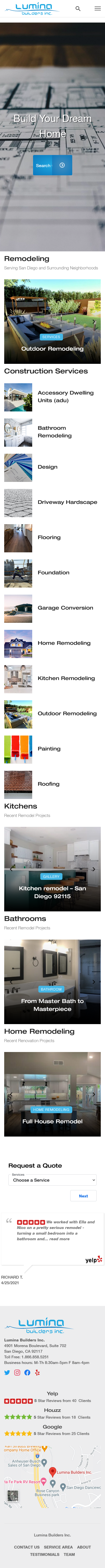 Screenshot 2021 08 06 at 01 41 08 Lumina Builders 1 Home Renovations and Remodels Lumina Builders Inc