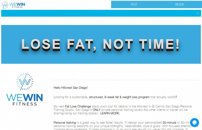 Lose Fat, Not Time