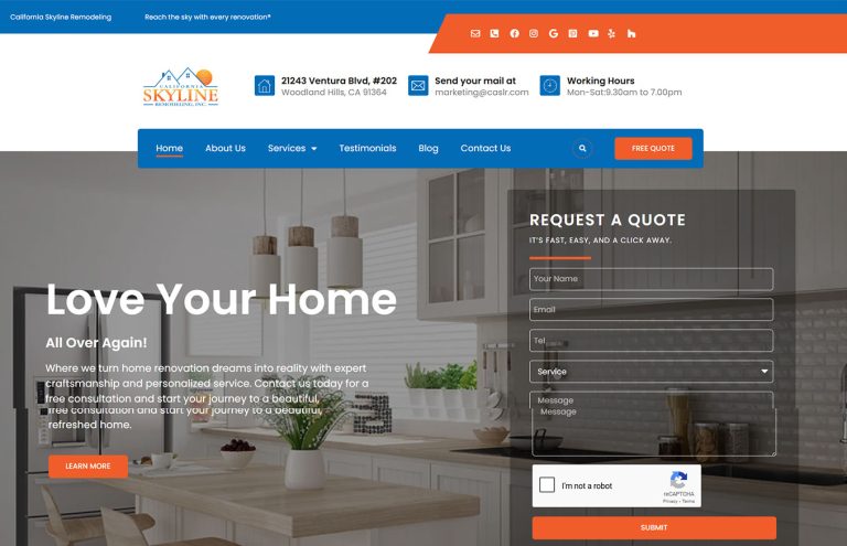 Clean Design - Easy to navigate