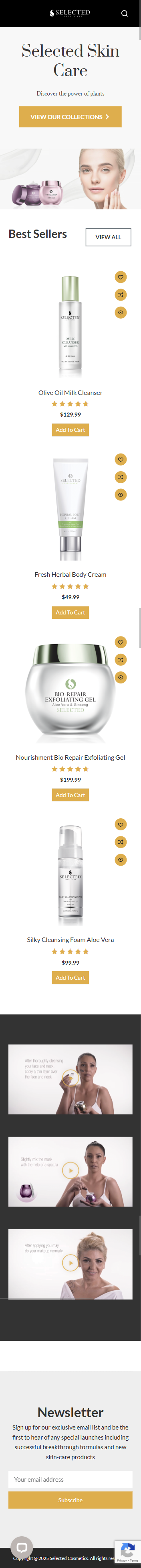 Selected Skin Care 2