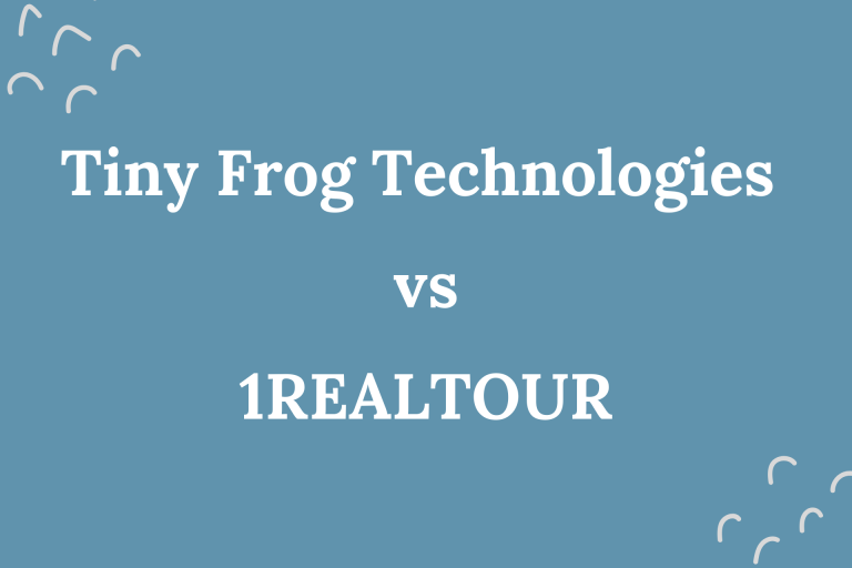Tiny Frog Technologies vs 1REALTOUR: Which Agency is Better?